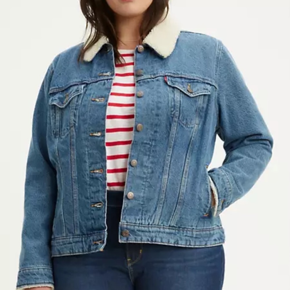 Levi’s Sherpa Lined Denim Jacket